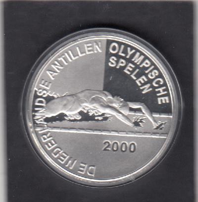 Beschrijving: 25 Gulden S-OLYMPIC SWIMMER